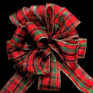 red plaid
