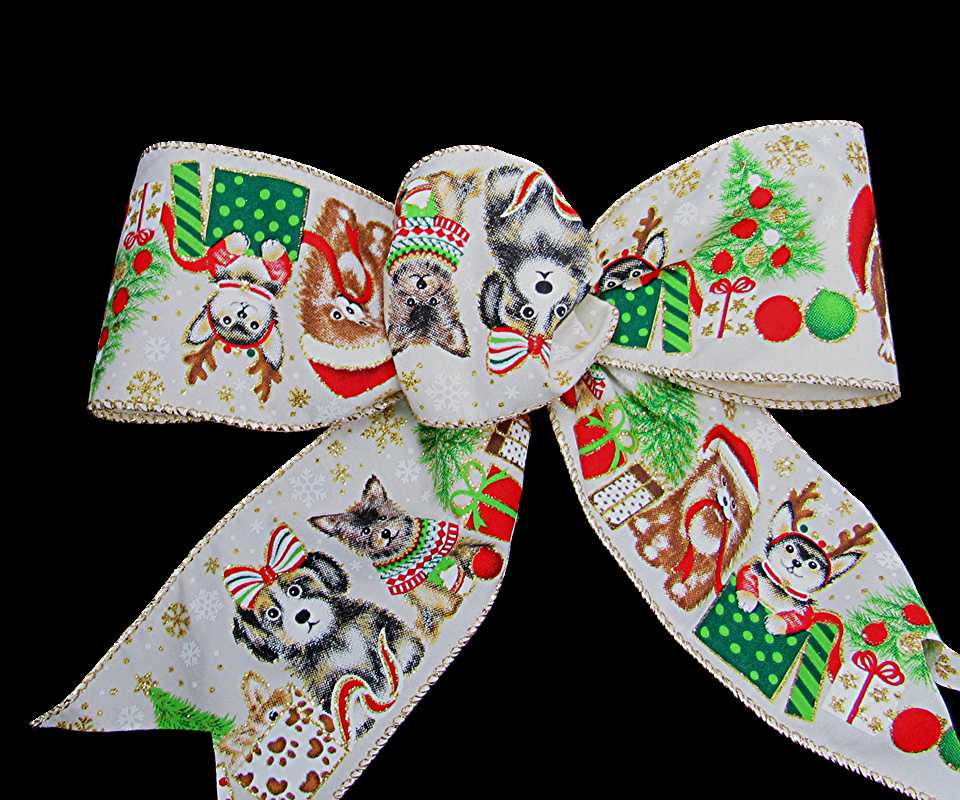 wired. doggy ribbon