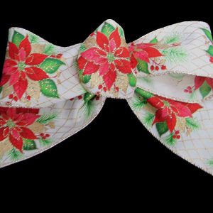 poinsettia ribbon