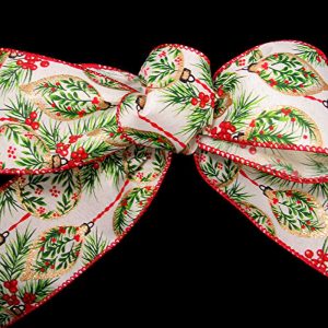 holly ornament ribbon