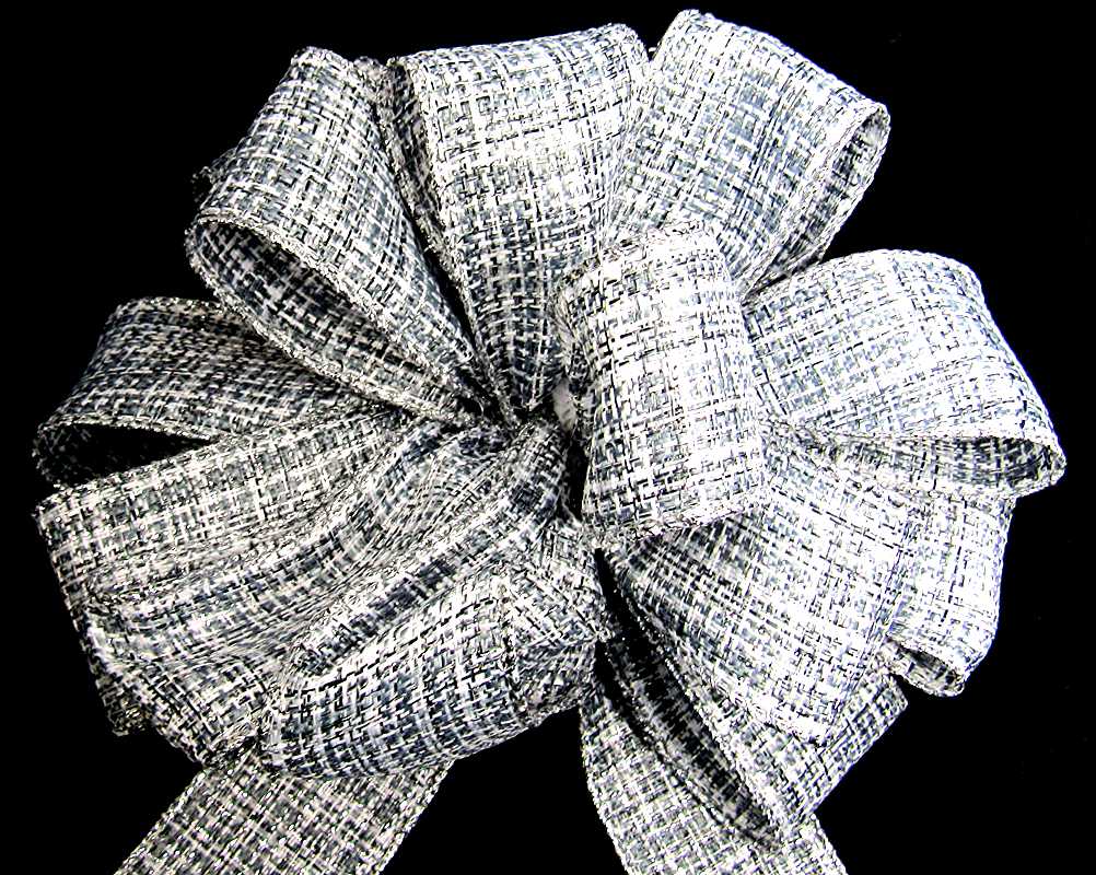 Wired Metallic Textured Linen - Image 2