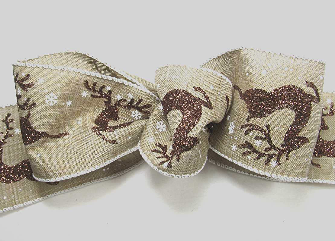wired reindeer ribbon