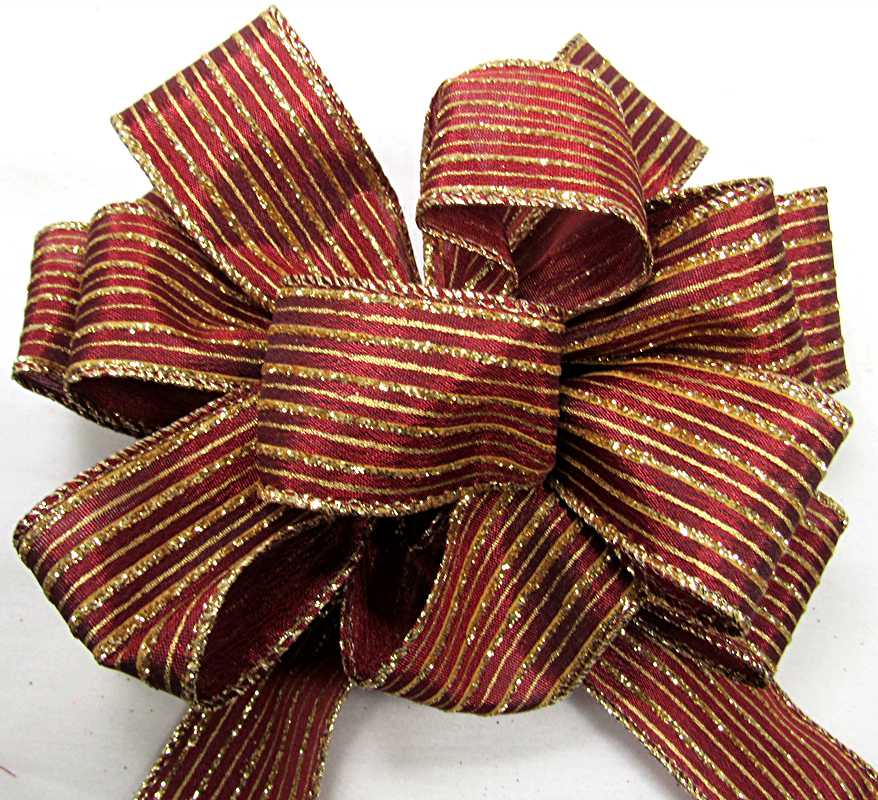 Wired Satin Glitter Stripes - Image 2
